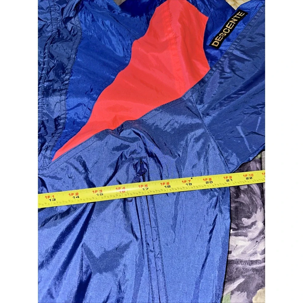 Descente Women Size 0/XS‎ 1/2 Zip Layla 1000 Ski Parka Jacket Nylon Vintage Rare